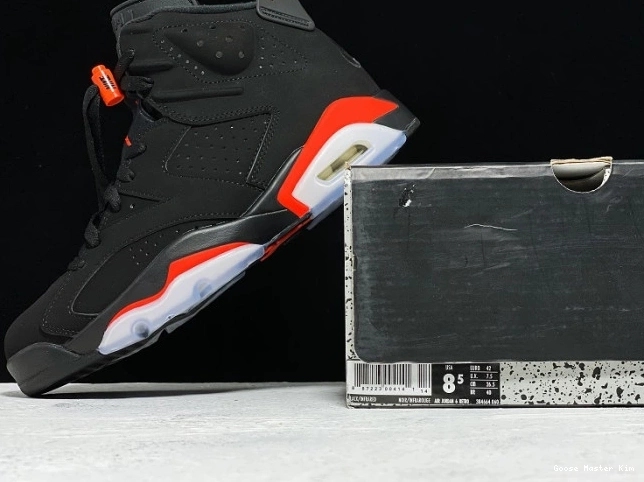 Infrared 6 Black 384664-060 Retro OG Jordan Air 0623